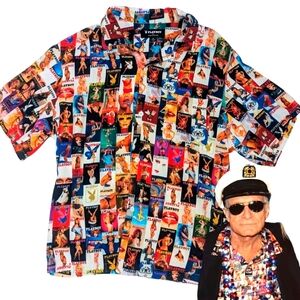 Playboy x PacSun Men’s Centerfold Shirt